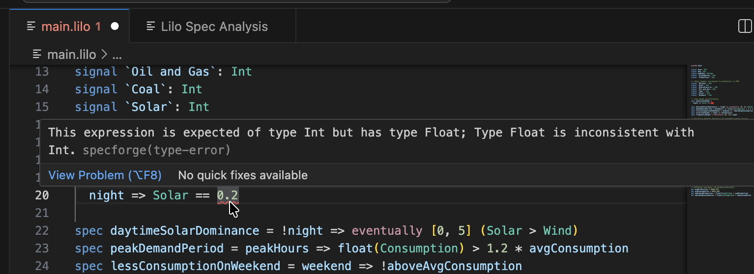VSCode type error